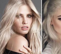 Оттенки блонда: натуральный, холодный, пепельный Идет ли брюнеткам белый цвет волос